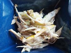 TOMTE「本日のおかず」 ゴボウのサラダ