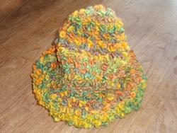 イタリア毛糸のカラフル帽子