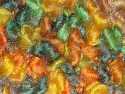 イタリア毛糸のカラフル帽子