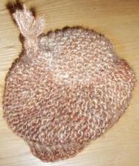 フランス製ミックス糸のどんぐり帽子