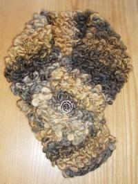 イタリア製変わり糸のプチマフラー