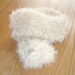 シルクのプチマフラー（ベージュ）